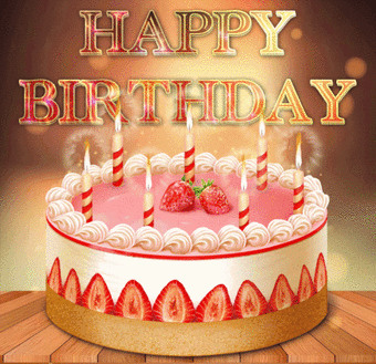Animated Gif Happy Birthday Wish