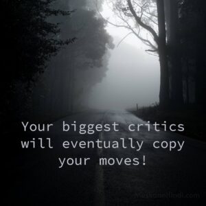 life quotes about critics
