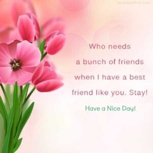 Good morning quotes for best friend