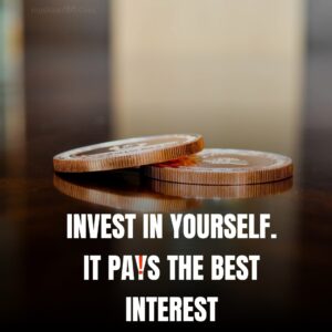 Self Invest Attitude Quotes