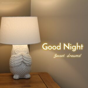 beautiful good night lamp wishes