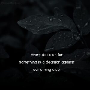 Dark Secret Quotes on Life Decisions