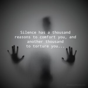 Darkness quotes on Silence