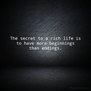 Life Changing Secret Dark Quotes