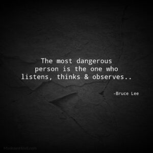 Life Dark Secret Quotes by Bruce Lee