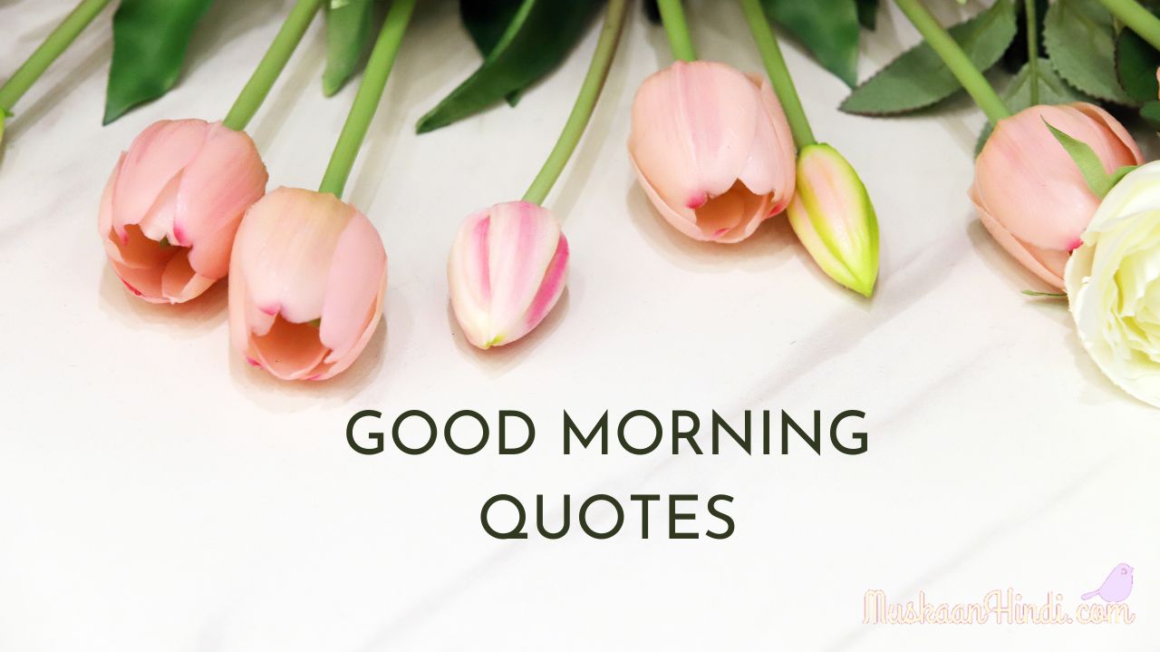 Best 100+ Good Morning Quotes in English with Images