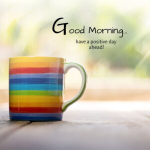 colorful coffe cup beutiful good morning images wish pic